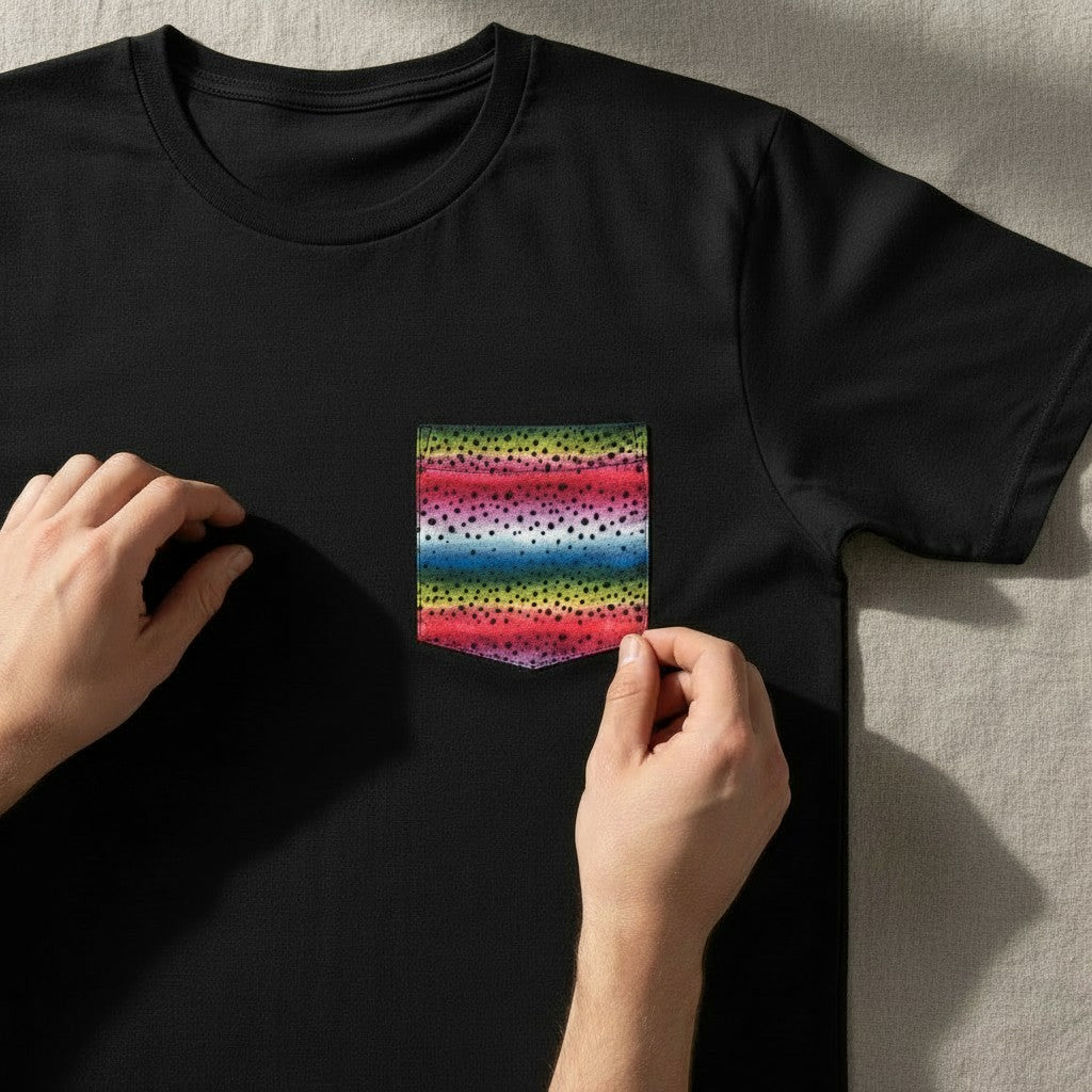 Rainbow Trout Pocket Tee