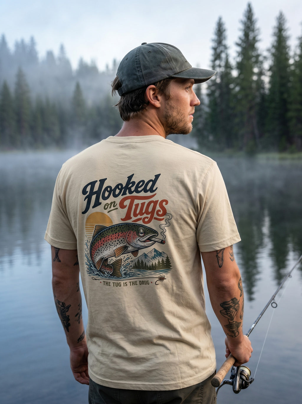 Hooked on Tugs Premium Tee